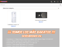 Tablet Screenshot of electrocasiononline.com